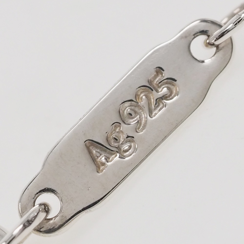 TIFFANY 1837 Interlocking Circle Silver 925 x Rubedo Metal Women's Necklace - Picture 7 of 8